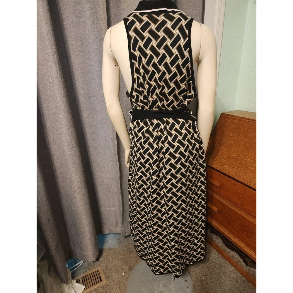 Diane von Furstenberg Women's Wrap Sleeveless Limited Edition Dress (Size XXL) - Picture 8 of 14